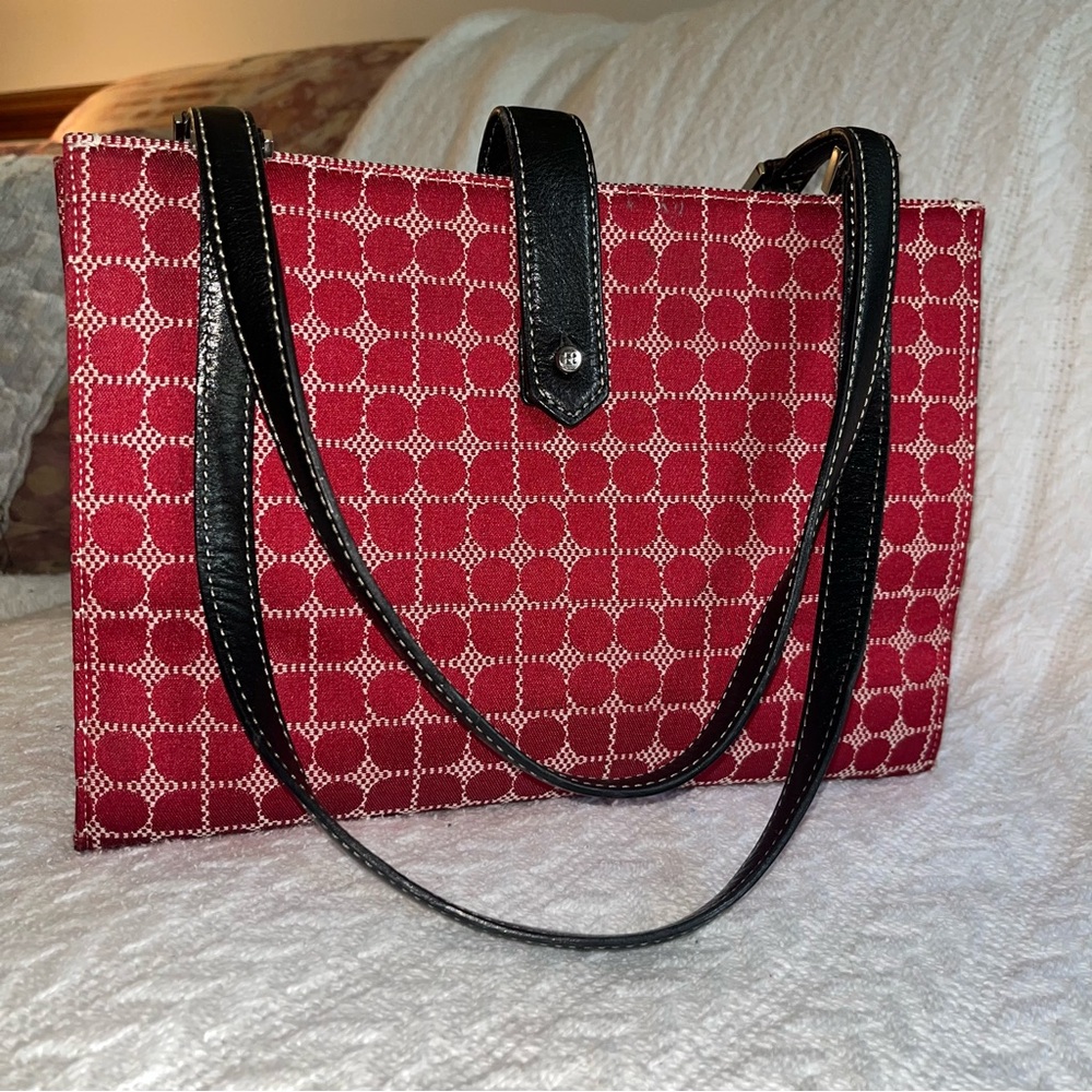 Kate Spade Red and Black Shoulder Bag